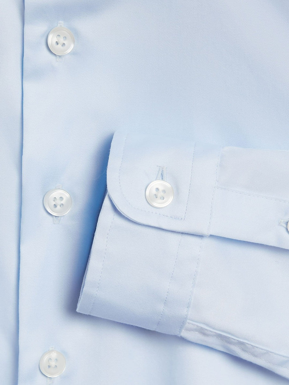 Reiss | 4-9 yrs Slim-Fit Cotton Shirt in Soft Blue