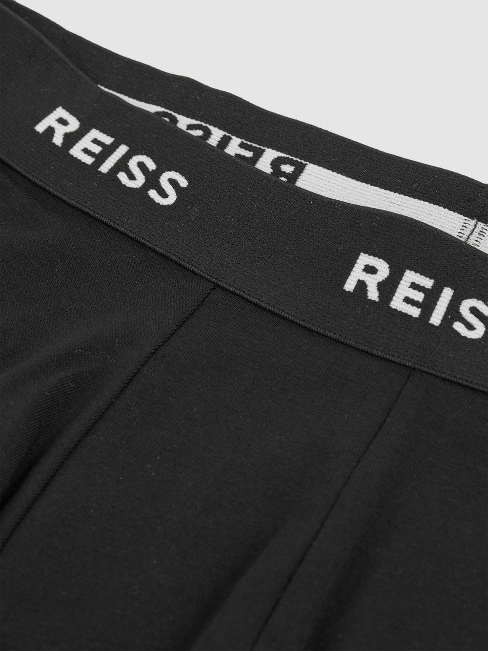 Reiss | Three Pack Cotton Boxers in Black