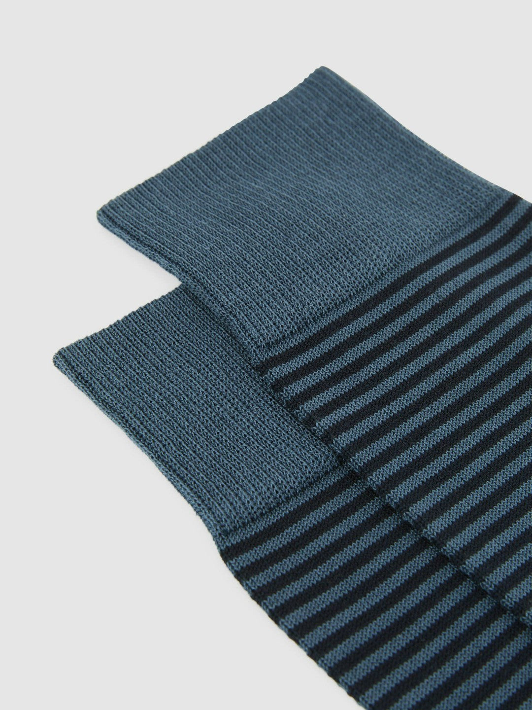 Reiss | Striped Socks in Airforce Blue/ Navy