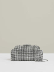 Reiss | Embellished Clutch Bag in Silver
