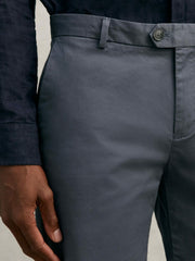 Reiss | Short Length Casual Chino Shorts in Airforce Blue