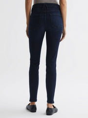 Reiss | Good American Sculpting Skinny Jeans in Mid Blue