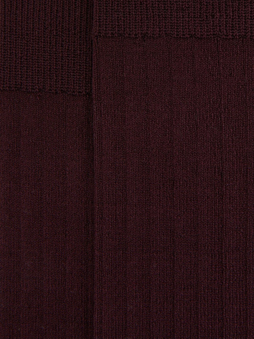 Reiss | Ribbed Socks in Bordeaux