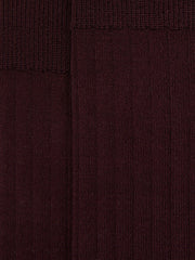 Reiss | Ribbed Socks in Bordeaux