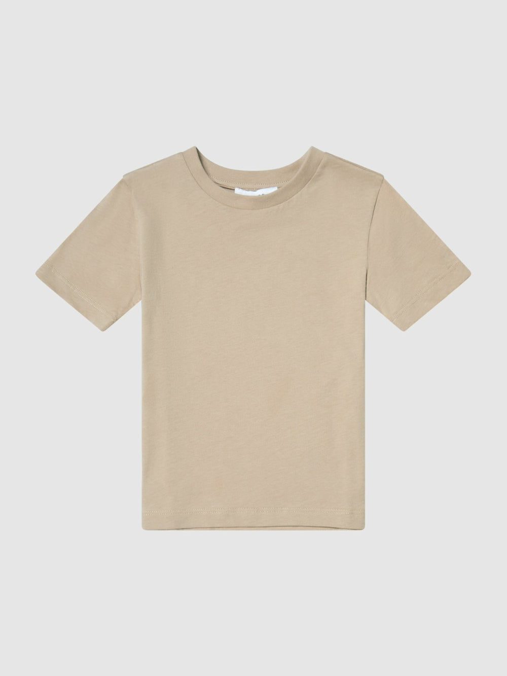 Reiss | 3-9 yrs Crew Neck T-Shirt in Stone