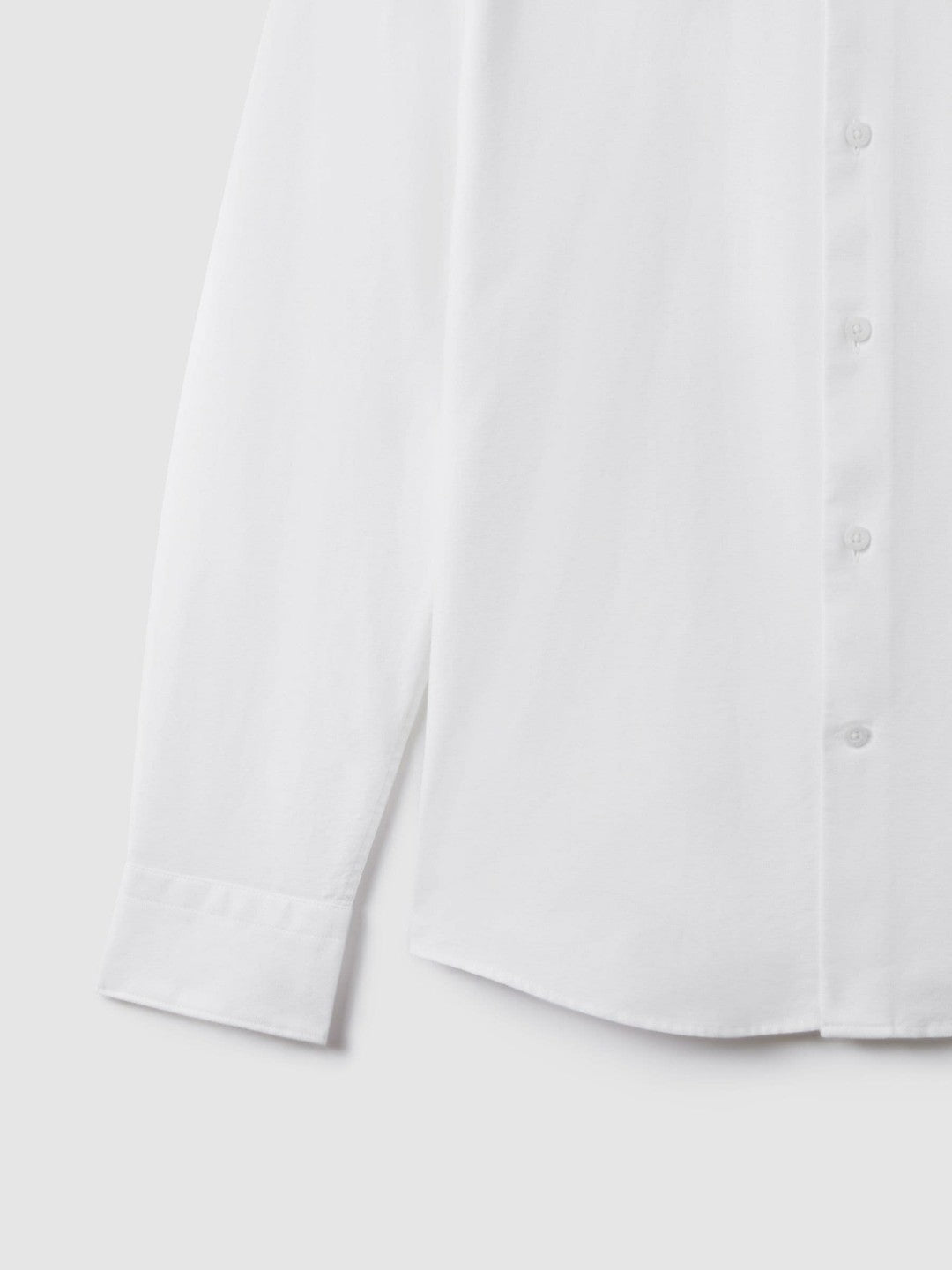 Reiss | Slim-Fit Button-Down Collar Cotton Oxford Shirt in White