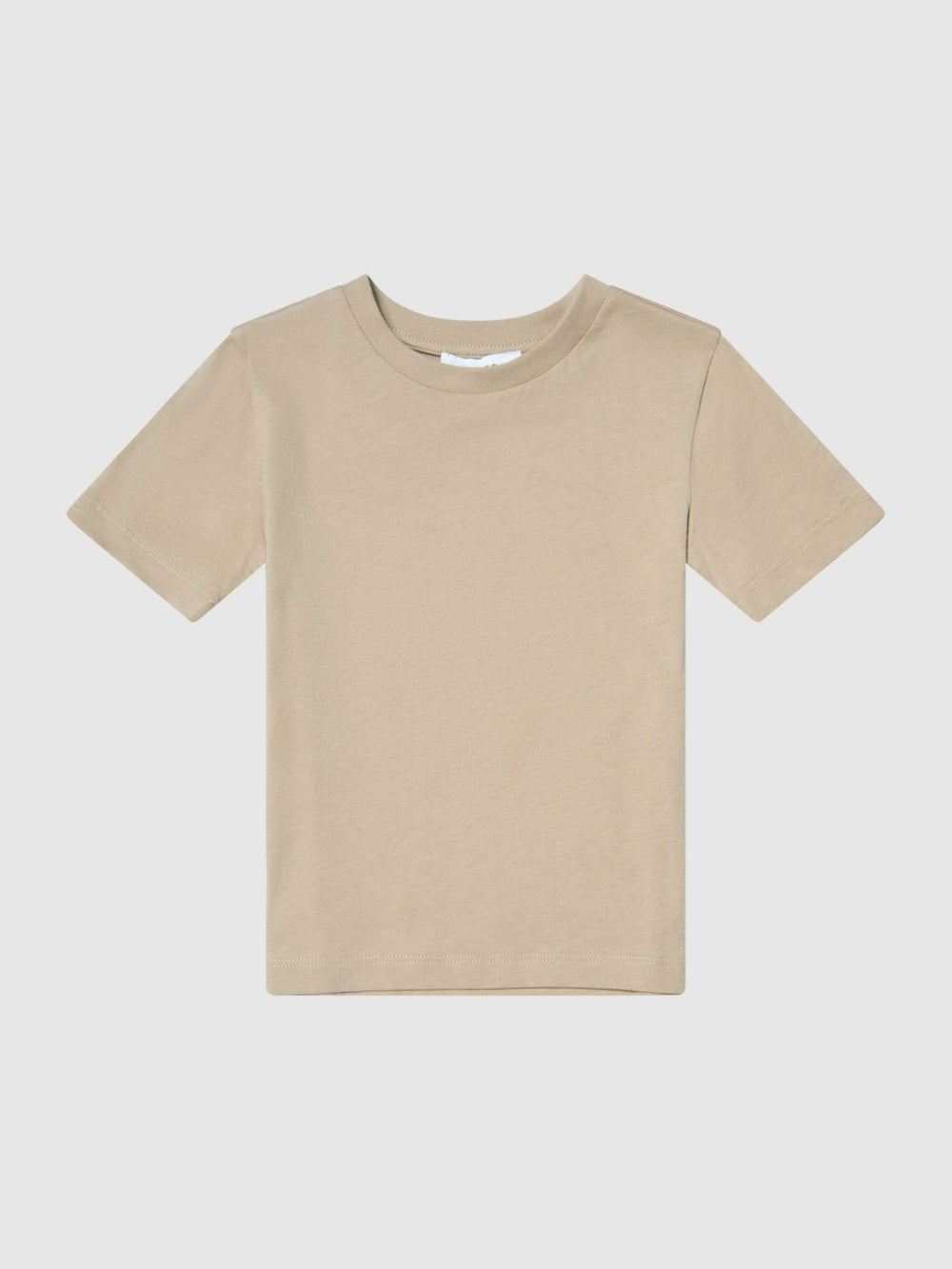 Reiss | 9-13 yrs Crew Neck T-Shirt in Stone