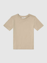 Reiss | 9-13 yrs Crew Neck T-Shirt in Stone