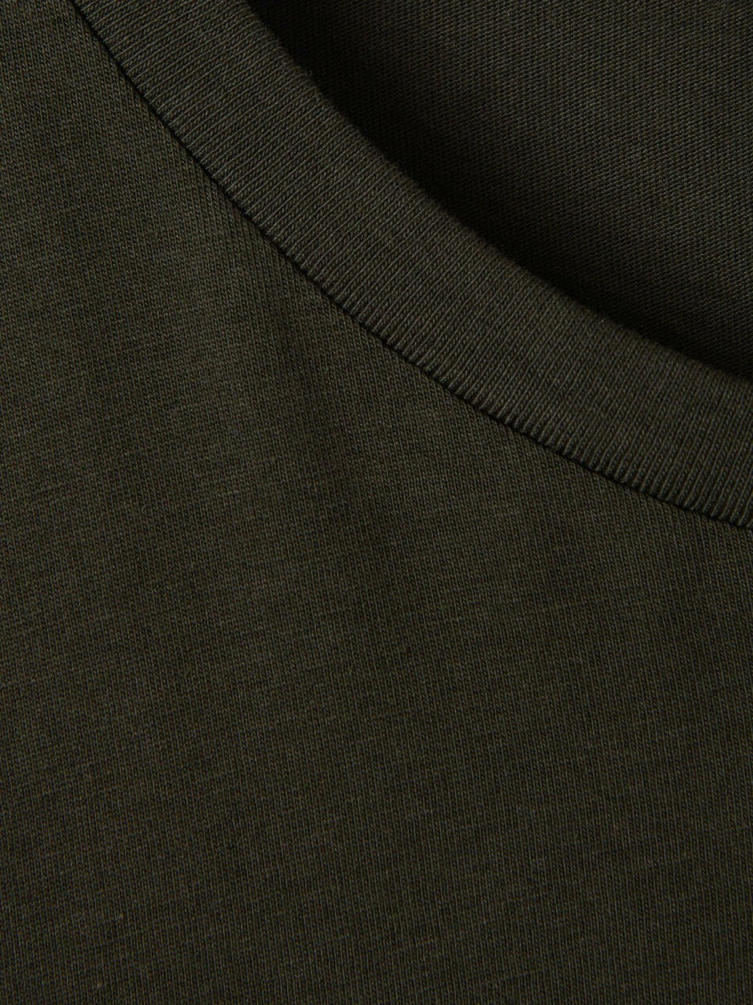 Reiss | Cotton Crew Neck T-Shirt in Oxidised Green