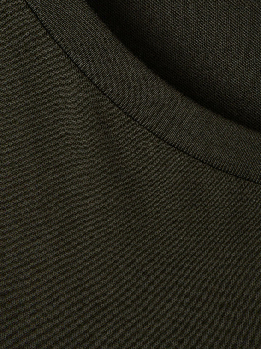 Reiss | Cotton Crew Neck T-Shirt in Oxidised Green