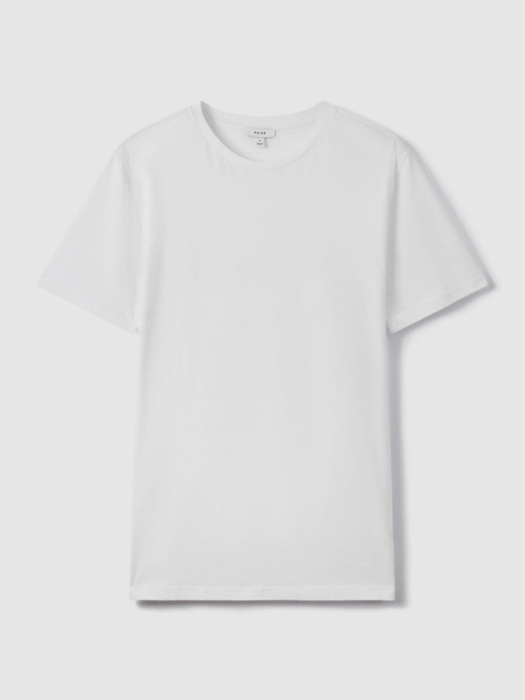 Reiss | Cotton Crew Neck T-Shirt in White