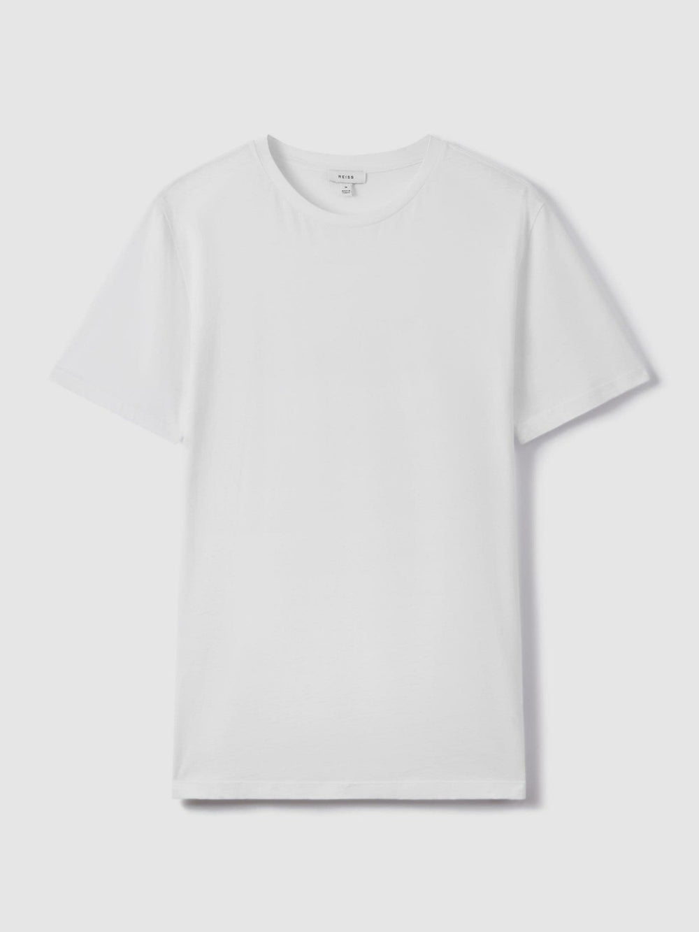 Reiss | Cotton Crew Neck T-Shirt in White