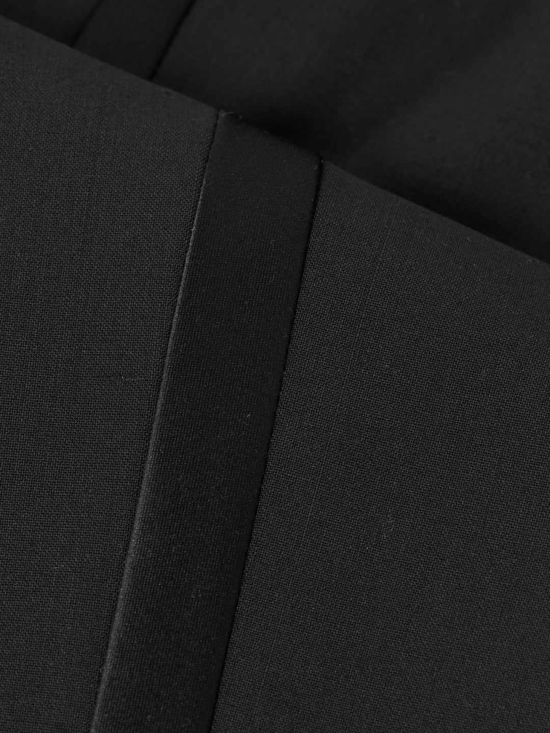 Reiss | 3-9 yrs Tuxedo Satin Stripe Trousers in Black