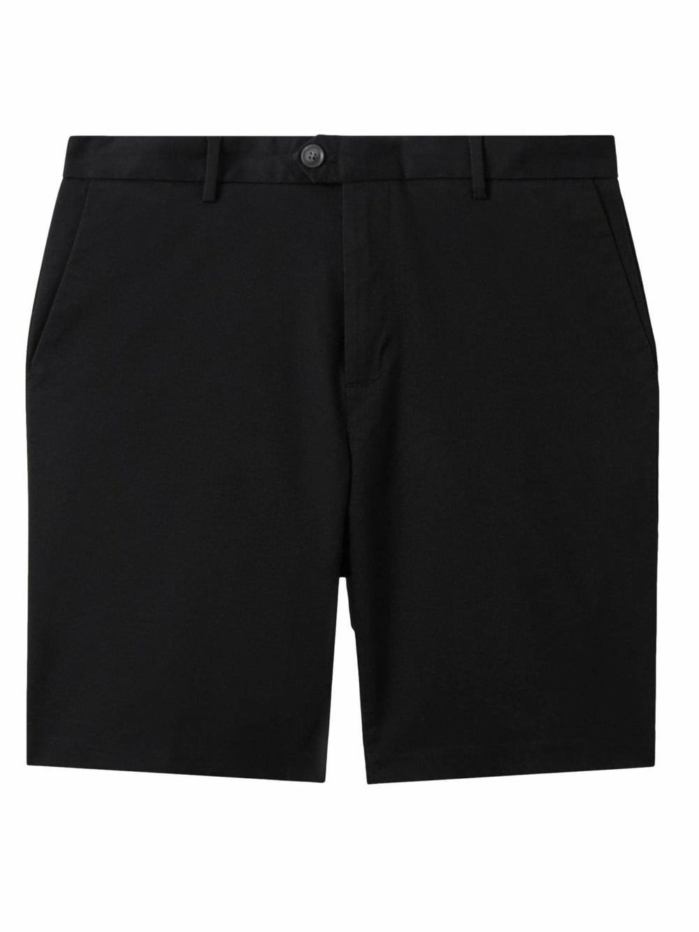Reiss | Cotton Chino Shorts with Stretch in Black