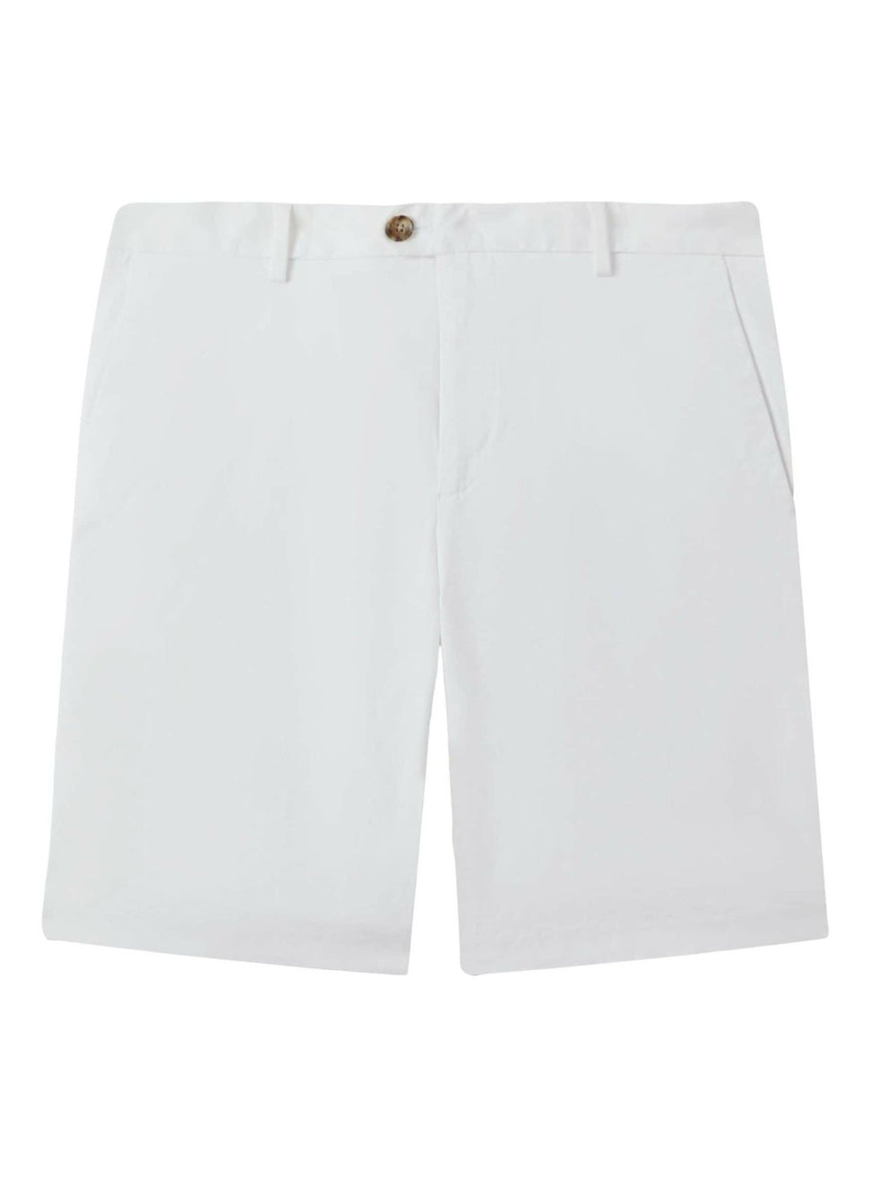 Reiss | Cotton Chino Shorts with Stretch in White