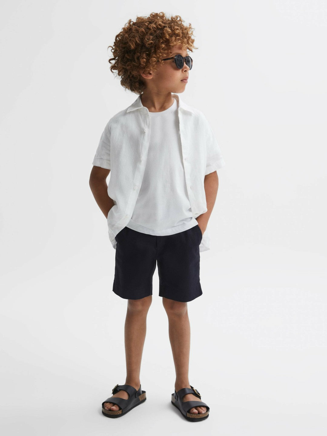 Reiss | 9-13 yrs Casual Chino Shorts in Navy