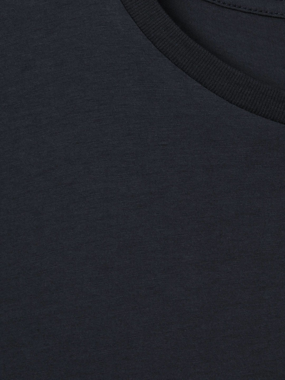 Reiss | Cotton Crew Neck T-Shirt in Airforce Blue