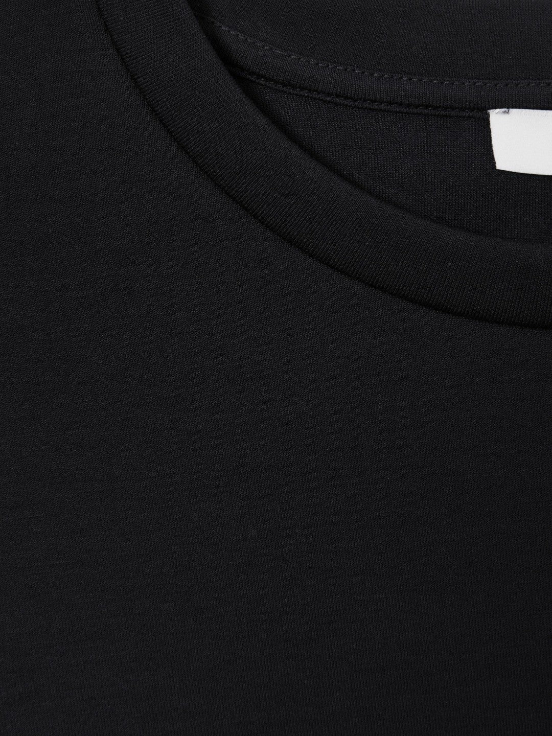 Reiss | Interlock Jersey Crew Neck T-Shirt in Navy Blue