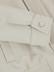 Reiss | 13-14 yrs Zip Through Harrington Jacket in Natural