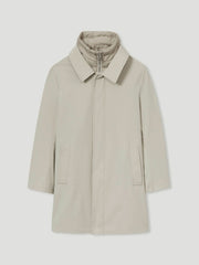 Reiss | 9-13 yrs Gabardine Coat with Removable Gilet in Stone