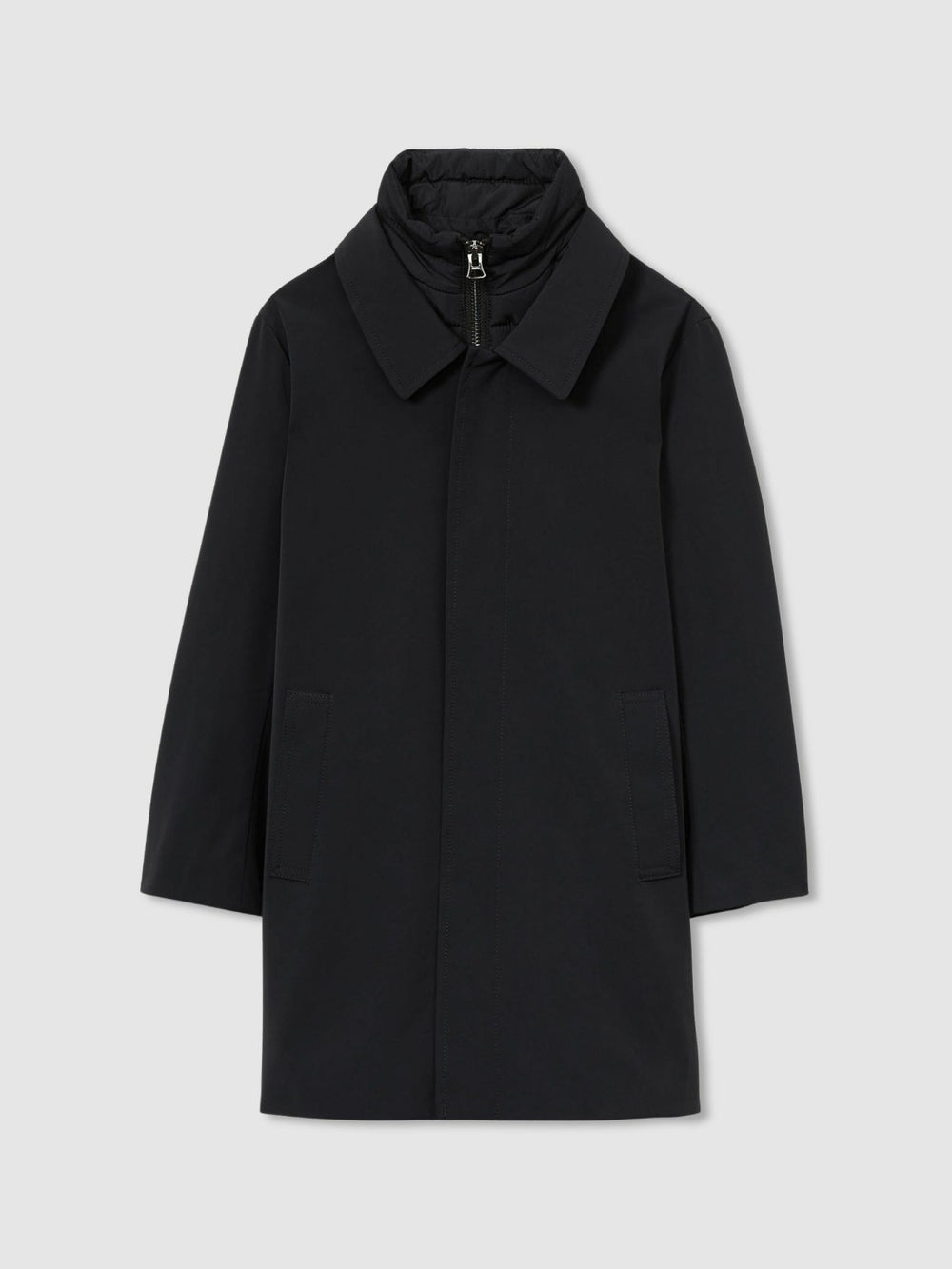 Reiss | 3-9 yrs Gabardine Coat with Removable Gilet in Navy