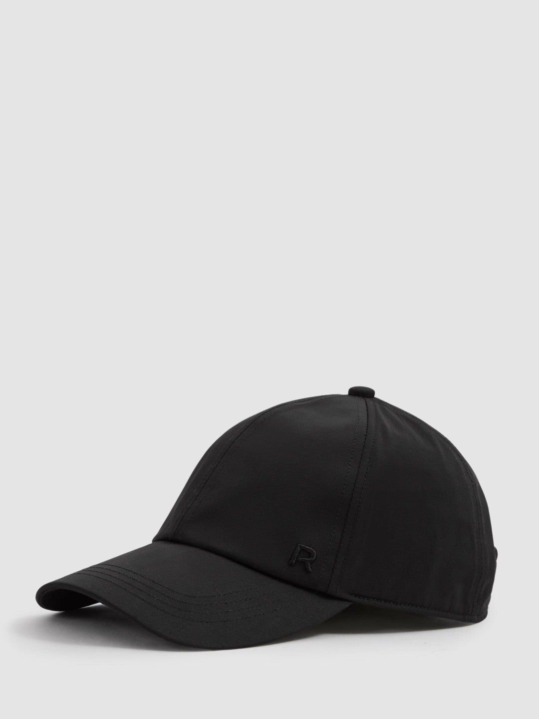Reiss | Logo-Embroidered Baseball Cap in Black