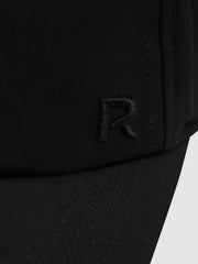Reiss | Logo-Embroidered Baseball Cap in Black