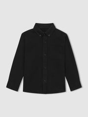 Reiss | 3-9 yrs Button Down Oxford Shirt in Black