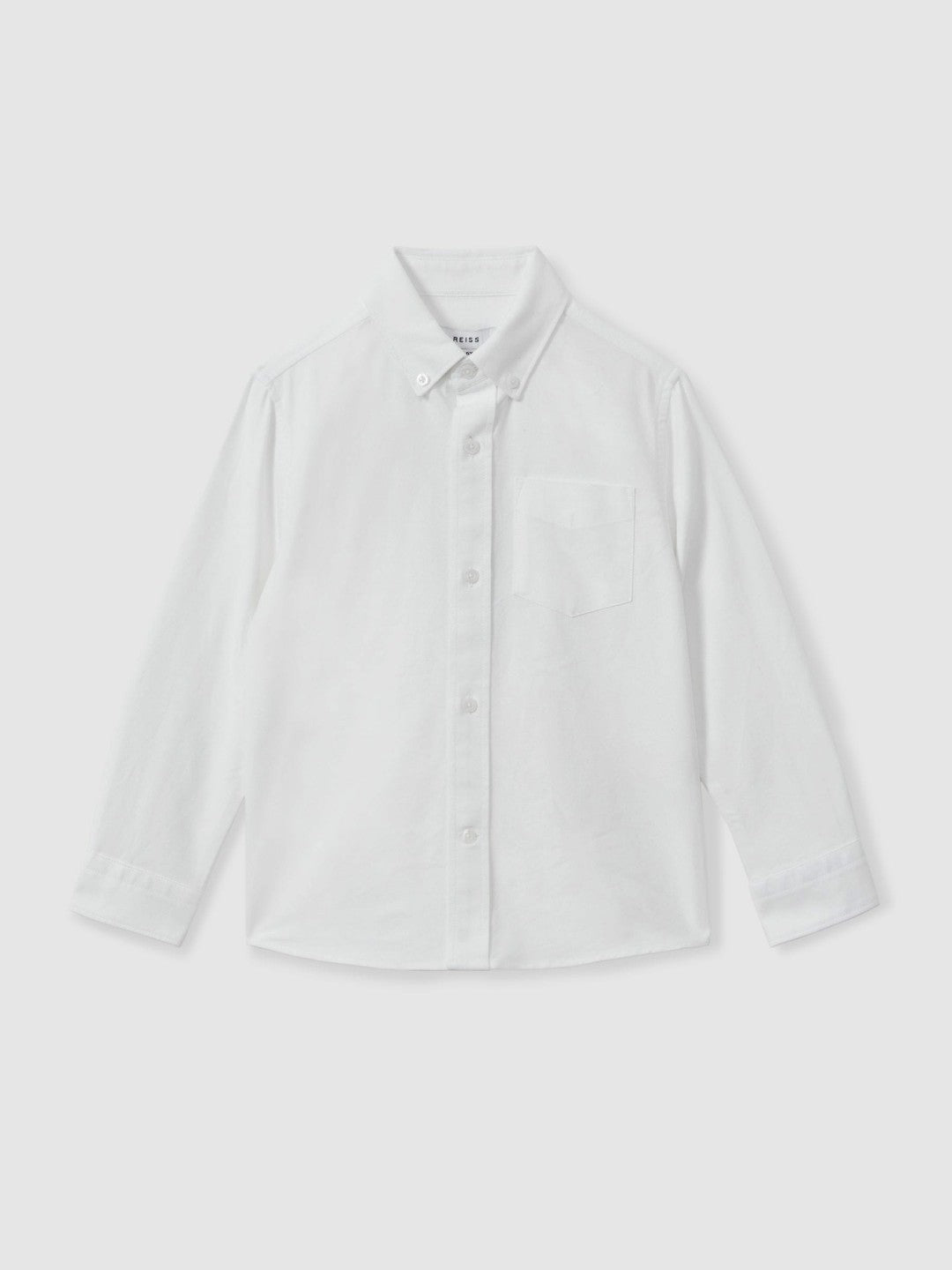 Reiss | 9-13 yrs Button Down Oxford Shirt in White