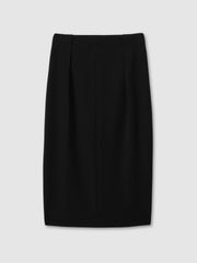 Reiss | Tailored Midi Suit Skirt in Black