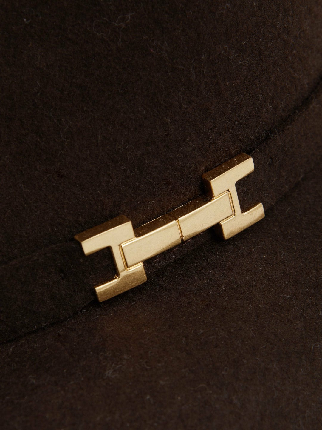 Reiss | Wool Fedora in Chocolate