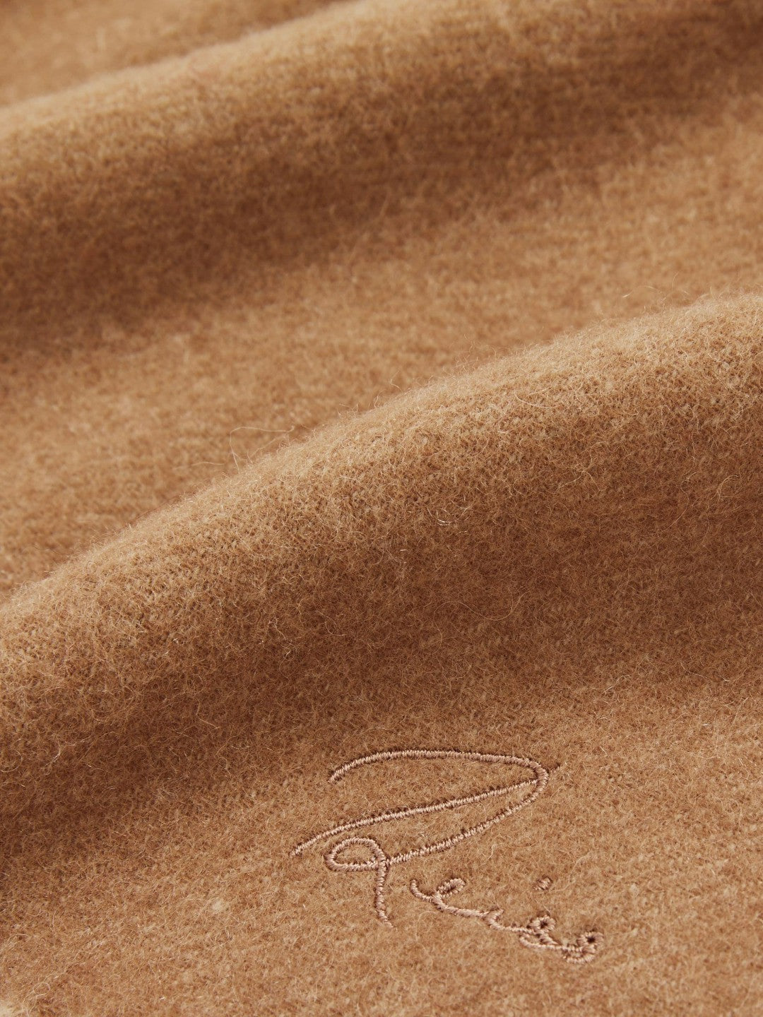Reiss | Wool-Cashmere Scarf in Biscuit