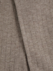 Reiss | Cotton Blend Ribbed Loafer Socks in Neutral