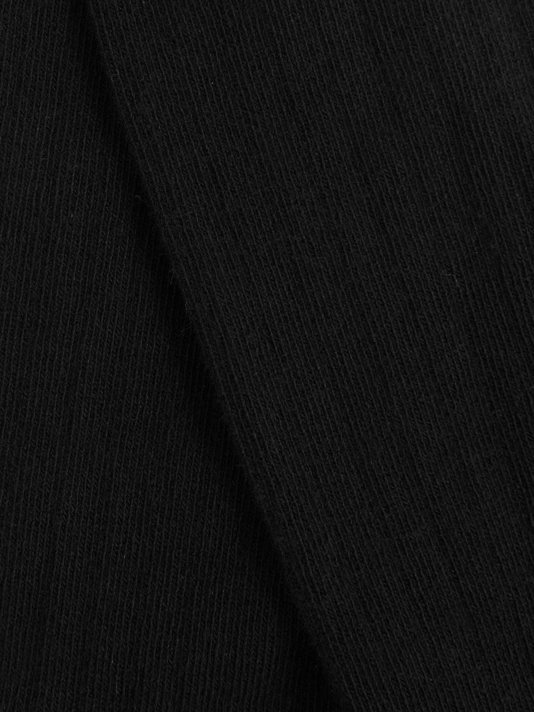 Reiss | Cotton Blend Ribbed Loafer Socks in Black