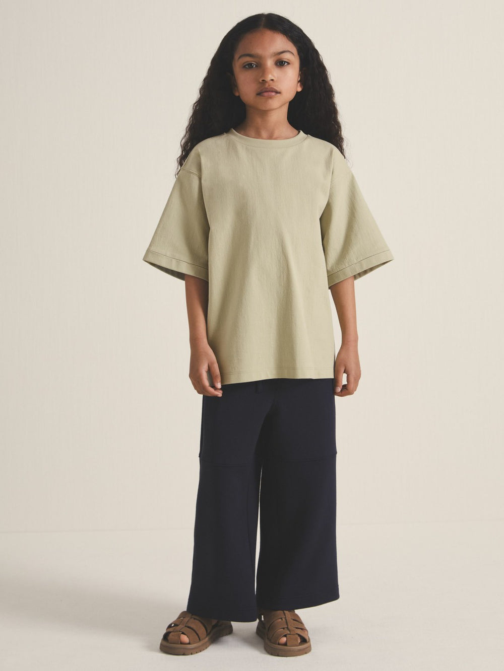 Reiss | 13-14 yrs  | Les 100 Ciels Oversize T-Shirt in Sage