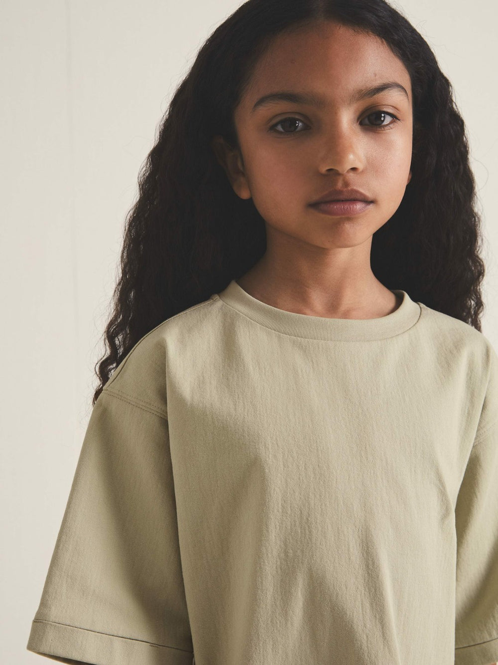 Reiss | 13-14 yrs  | Les 100 Ciels Oversize T-Shirt in Sage