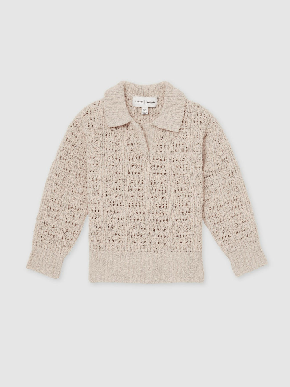 Reiss | 9-13 yrs  | 100 Ciels Bouclé Jumper in Neutral