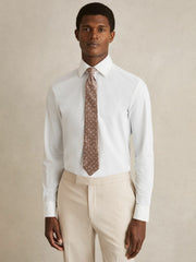 Reiss | Long-Sleeve Travel Shirt in White