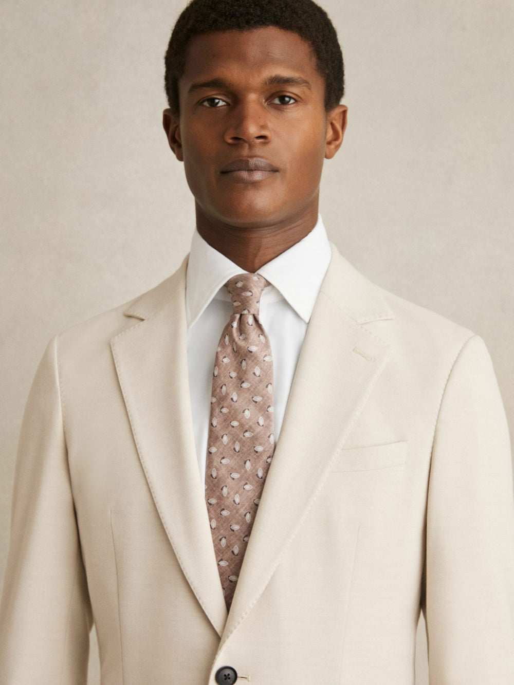 Reiss | Long-Sleeve Travel Shirt in White