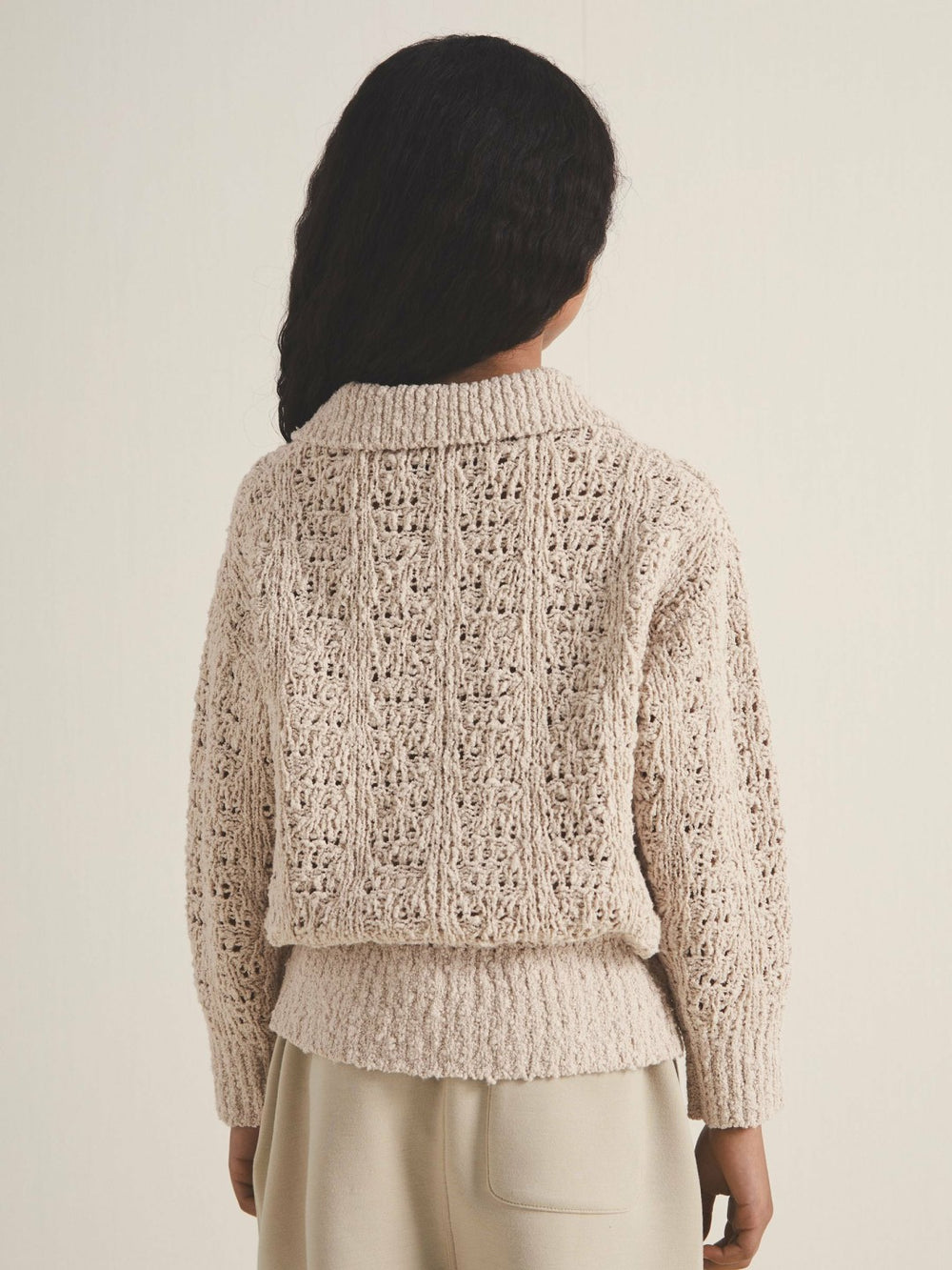 Reiss | 13-14 yrs  | 100 Ciels Bouclé Jumper in Neutral