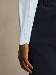 Reiss | Long-Sleeve Travel Shirt in Soft Blue