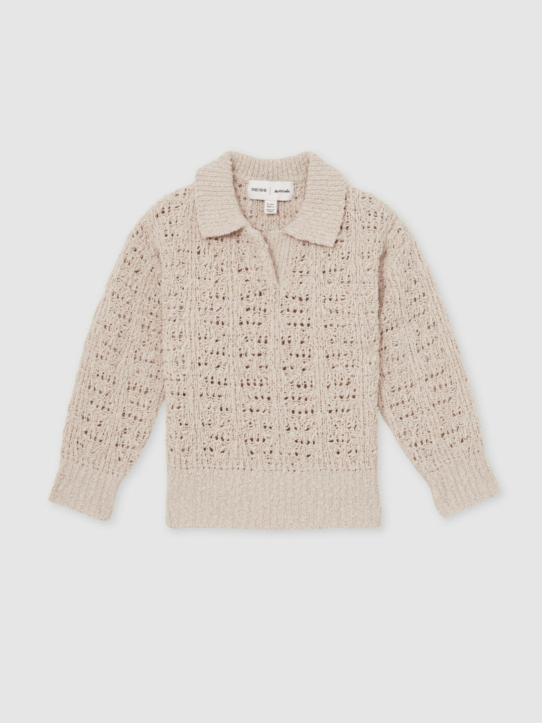 Reiss | 4-9 yrs  | 100 Ciels Bouclé Jumper in Neutral
