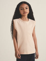 Reiss | 4-9 yrs  | Les 100 Ciels Oversize T-Shirt in Peach