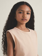 Reiss | 4-9 yrs  | Les 100 Ciels Oversize T-Shirt in Peach