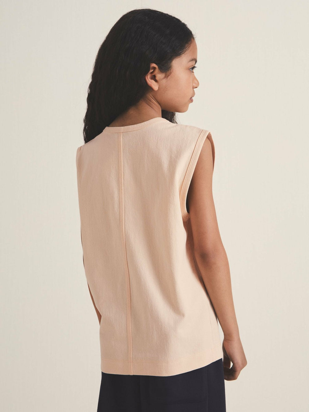 Reiss | 9-13 yrs  | Les 100 Ciels Oversize T-Shirt in Peach