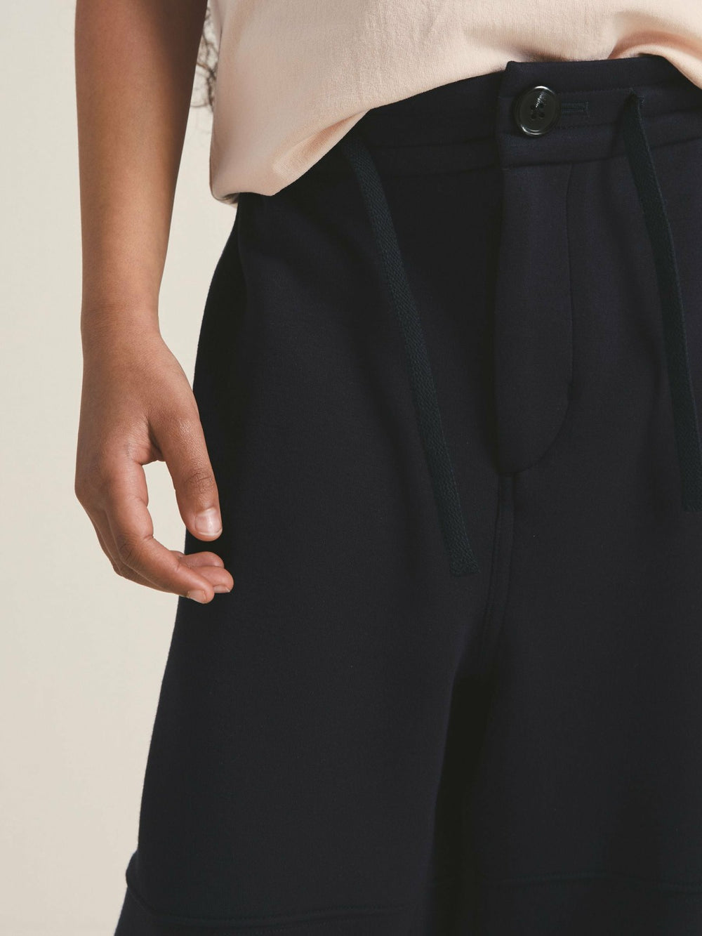 Reiss | 13-14 yrs  | Les 100 Ciels Wide-Leg Joggers in Navy