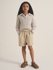Reiss | 4-9 yrs | Les 100 Ciels Jersey Shorts in Sage