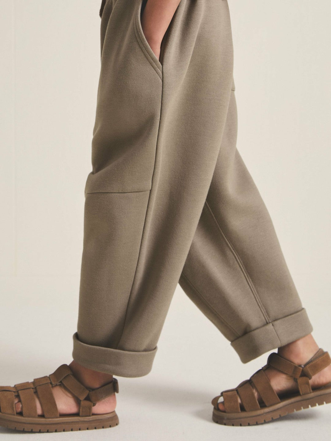 Reiss | 9-13 yrs  | Les 100 Ciels Jersey Joggers in Mink