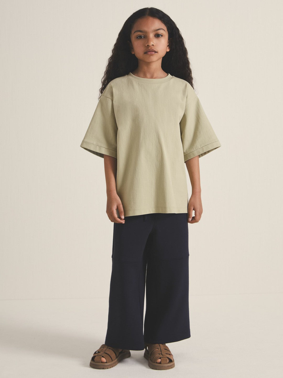 Reiss | 9-13 yrs  | Les 100 Ciels Oversize T-Shirt in Sage