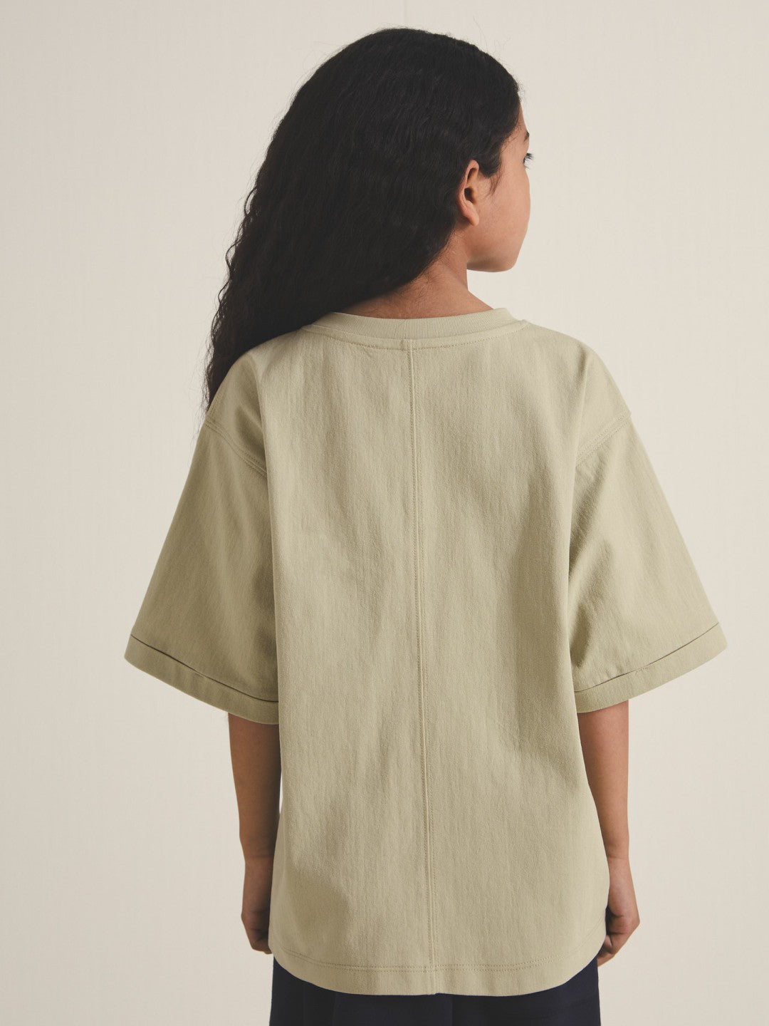 Reiss | 9-13 yrs  | Les 100 Ciels Oversize T-Shirt in Sage
